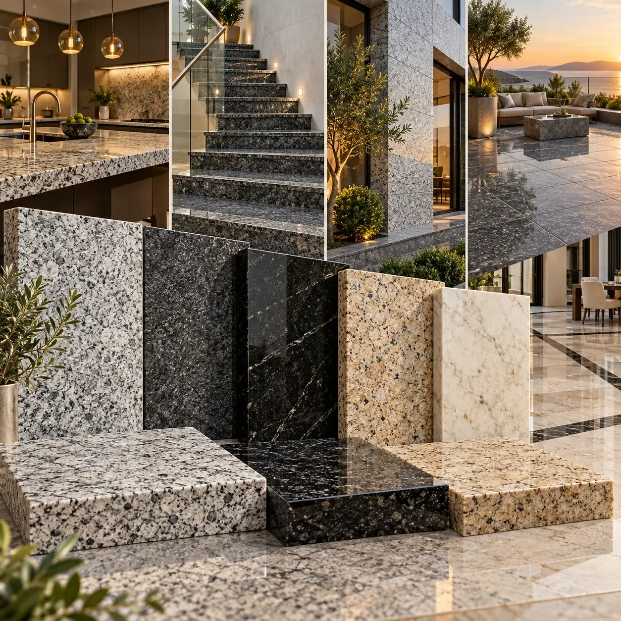 Granit Çeşitleri Nelerdir? Granit Renkleri ve Kullanım Alanları