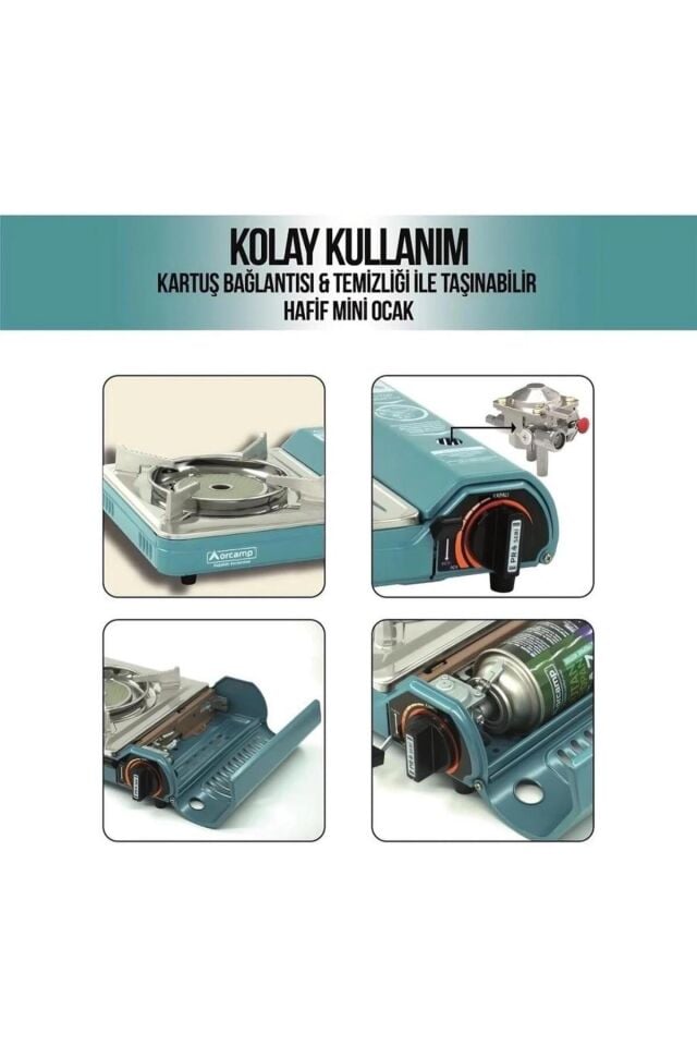 Tekli Portatif Pro Seramik Ocak - - Mavi (CK-508)