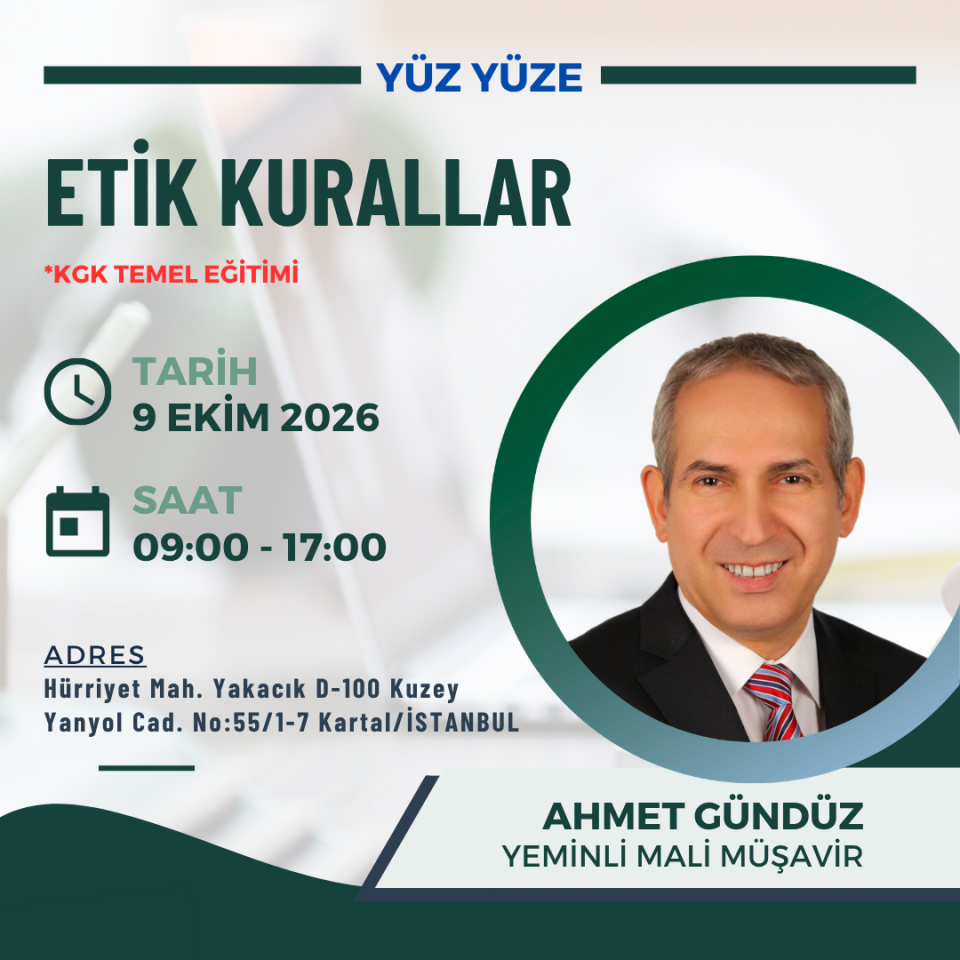 Etik Kurallar Eğitimi