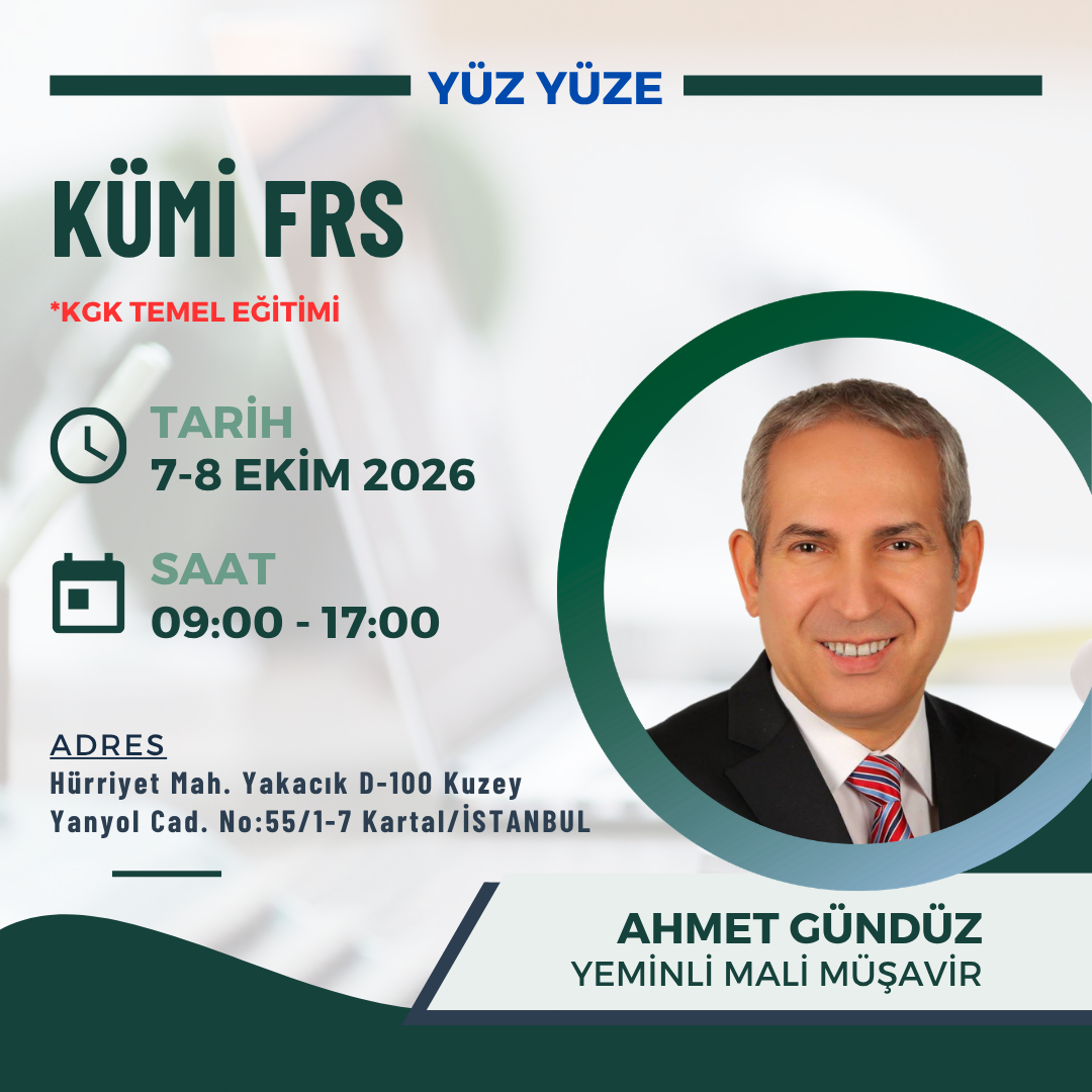 KÜMİ FRS Temel Eğitimi